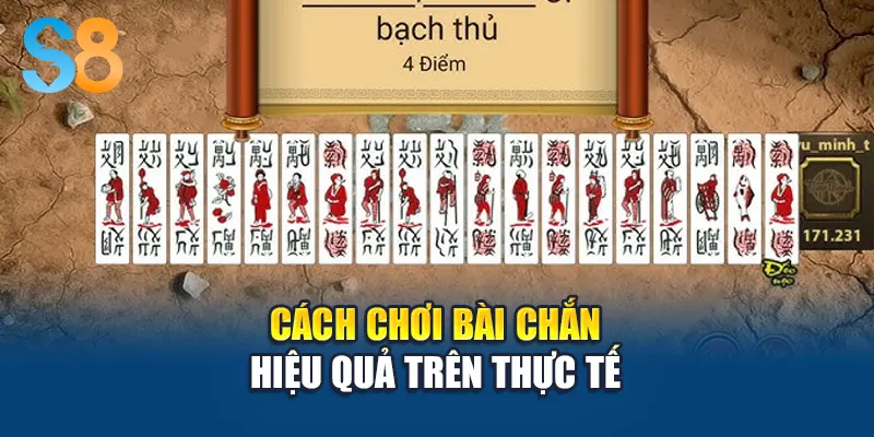 Cách chơi bài chắn hiệu quả trên thực tế